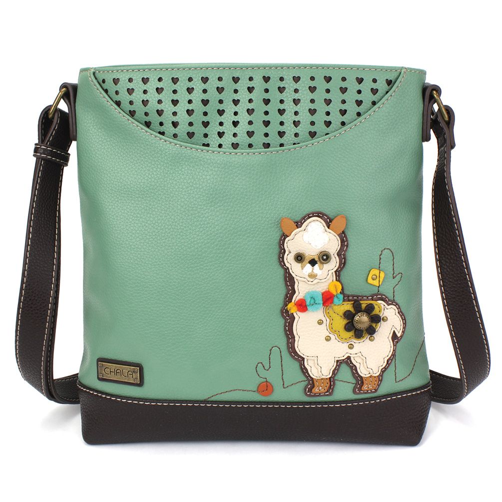 Llama Sweet Green Messenger