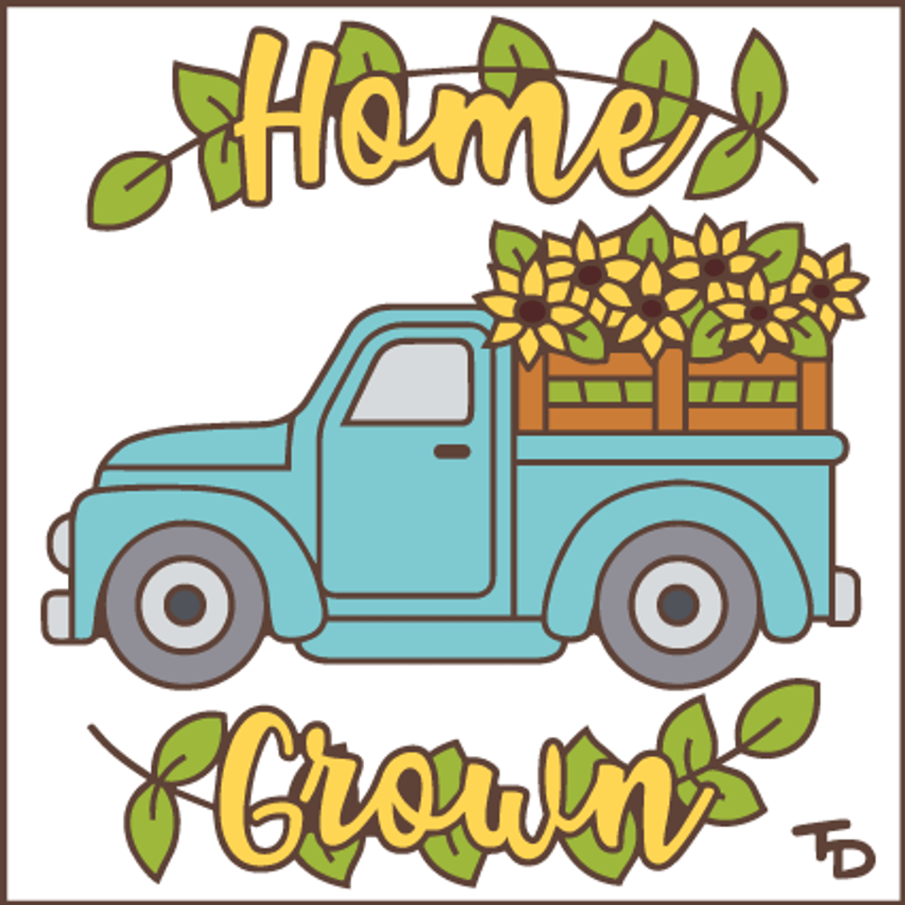 Farmhouse Truck Tile