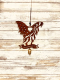 Eagle in God we Trust Patriotic Bell Chime