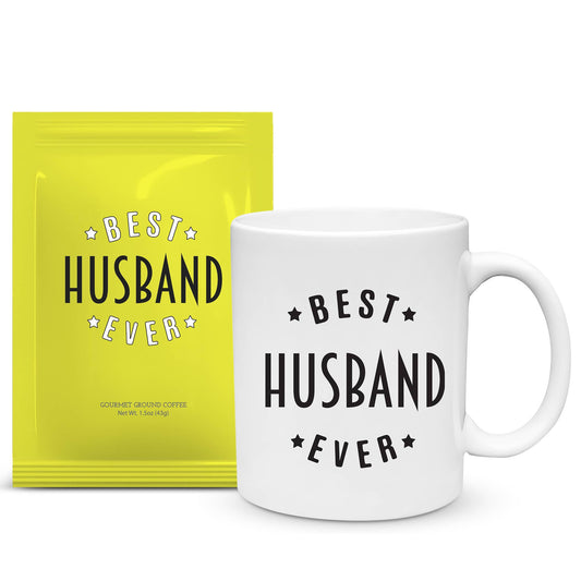 Swag Brewery - Best Husband Ever Mug and Ground Coffee Gift Set