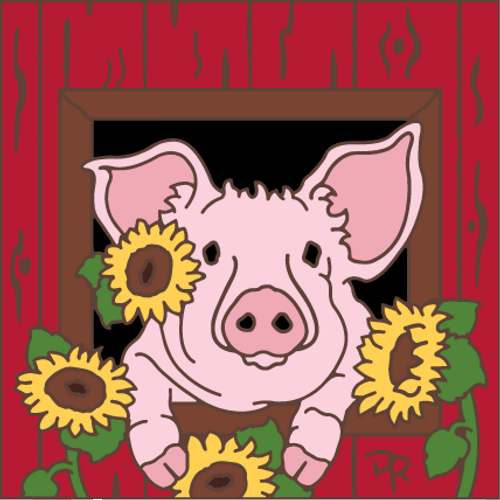 Pig Barn Windowe Tile