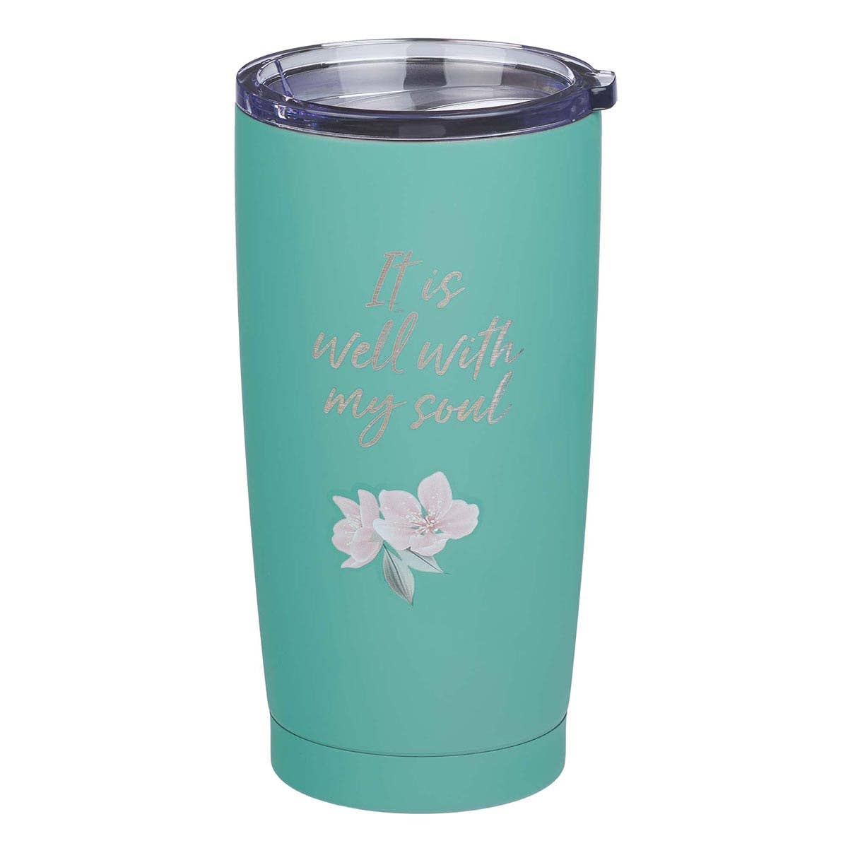 It Is Well Stainless Steel Mug Green