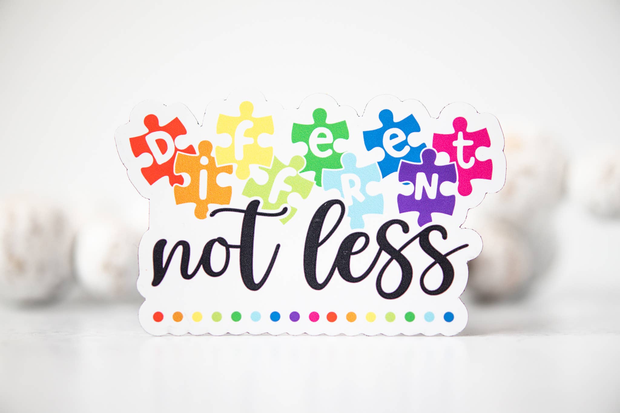 Different Not Less Autism Awareness Magnet