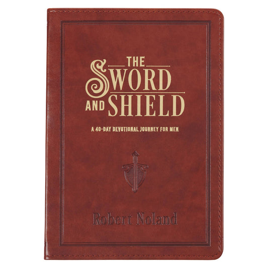 The Sword and the Shield Saddle Tan Devotional
