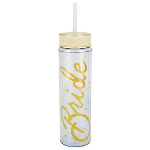 Bride Tumbler with Straw