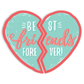 Juju and Moxie Co. - Best Friends Forever Vinyl Sticker Set