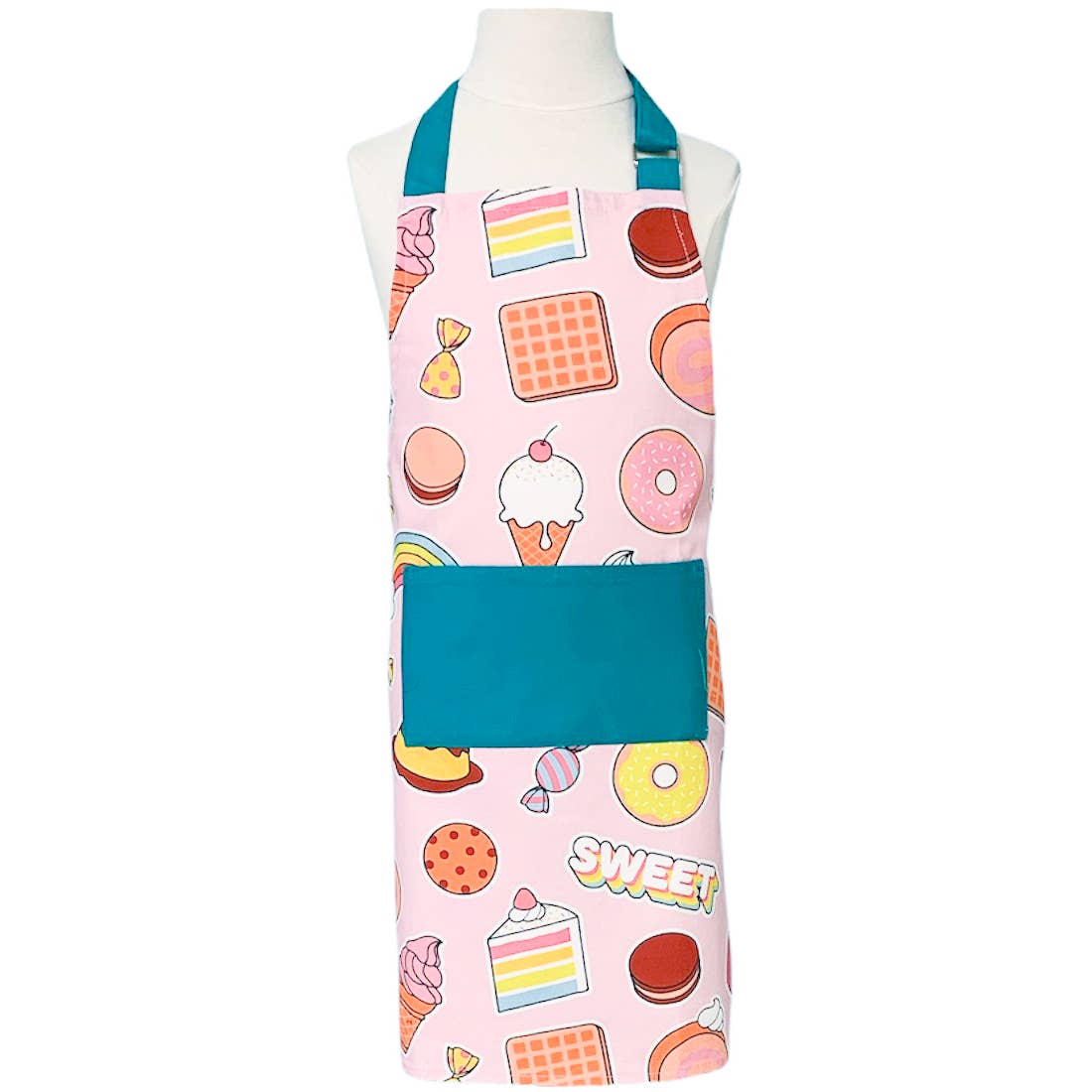 Summitbaking - Junior/ Children's Apron- Sweet Stickers