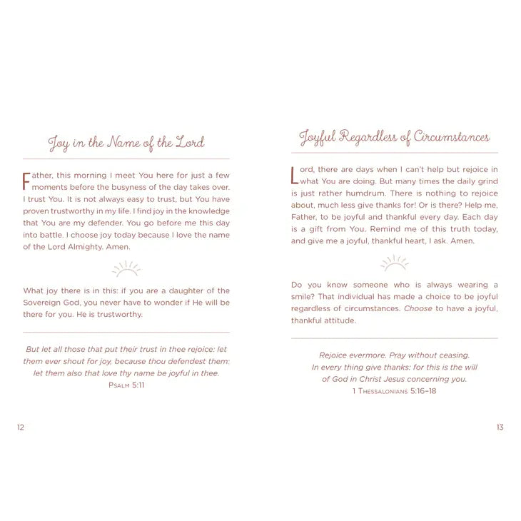 Mornings With God Devotional