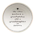 The Love Between a Grandmother and Granddaughter..Trinket Dish