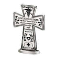 Nurse Standing Message Cross