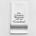 My Greatest Blessings Call Me Grandma Towel