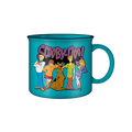 Scooby Doo Group Shot Line Up Logo Ceramic Camper Mug