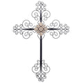 Black Metal Wall Cross