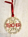 Best Teacher Ever Ornament