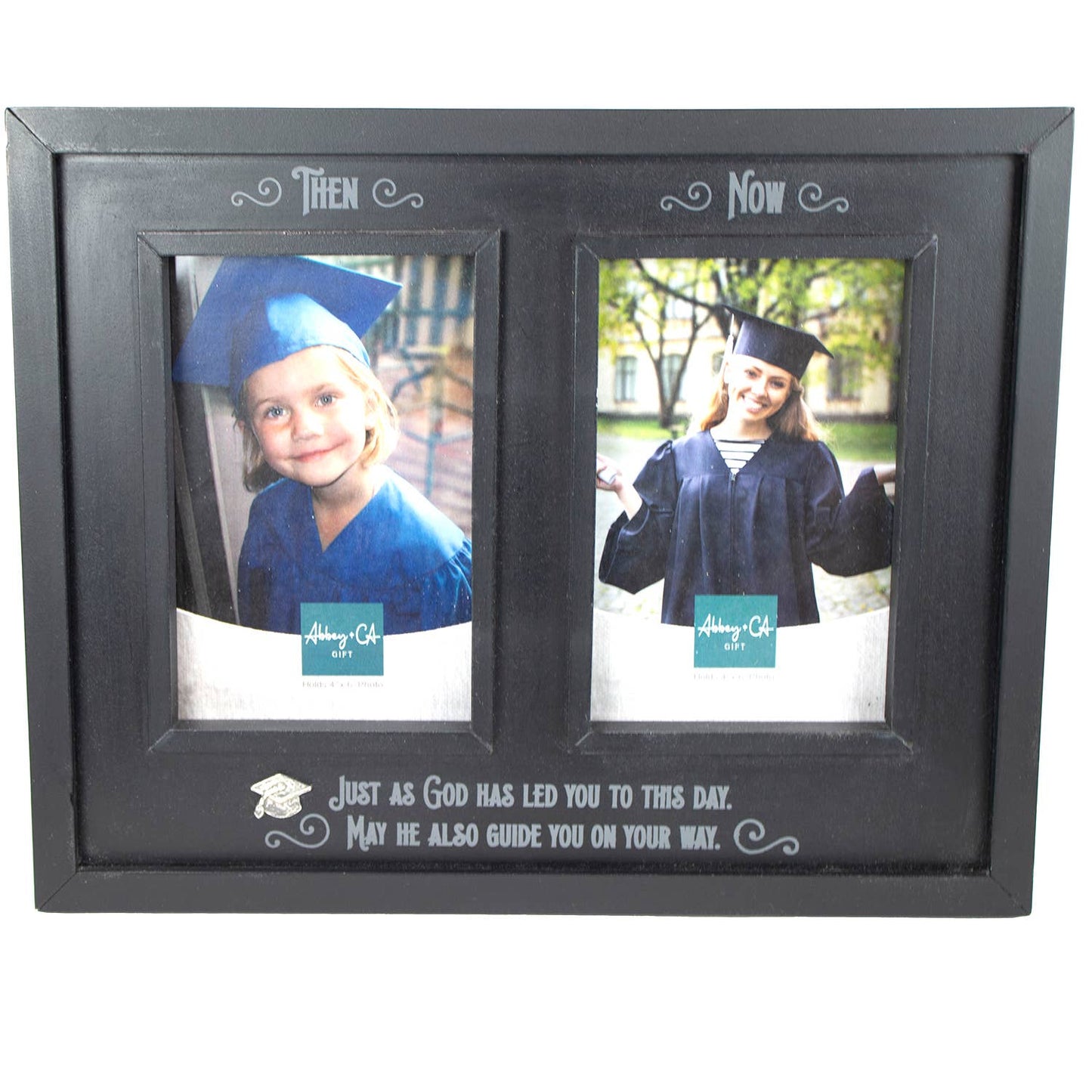 Graduation Then & Now Frame