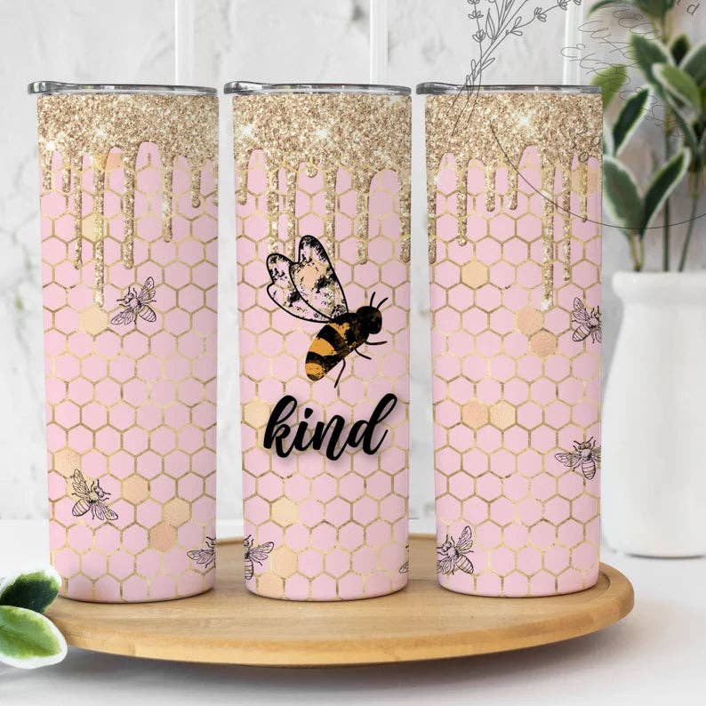 Bee Kind Stainless Steel Tumbler