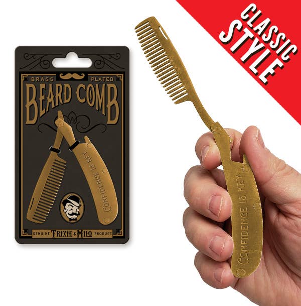 Folding Beard Comb