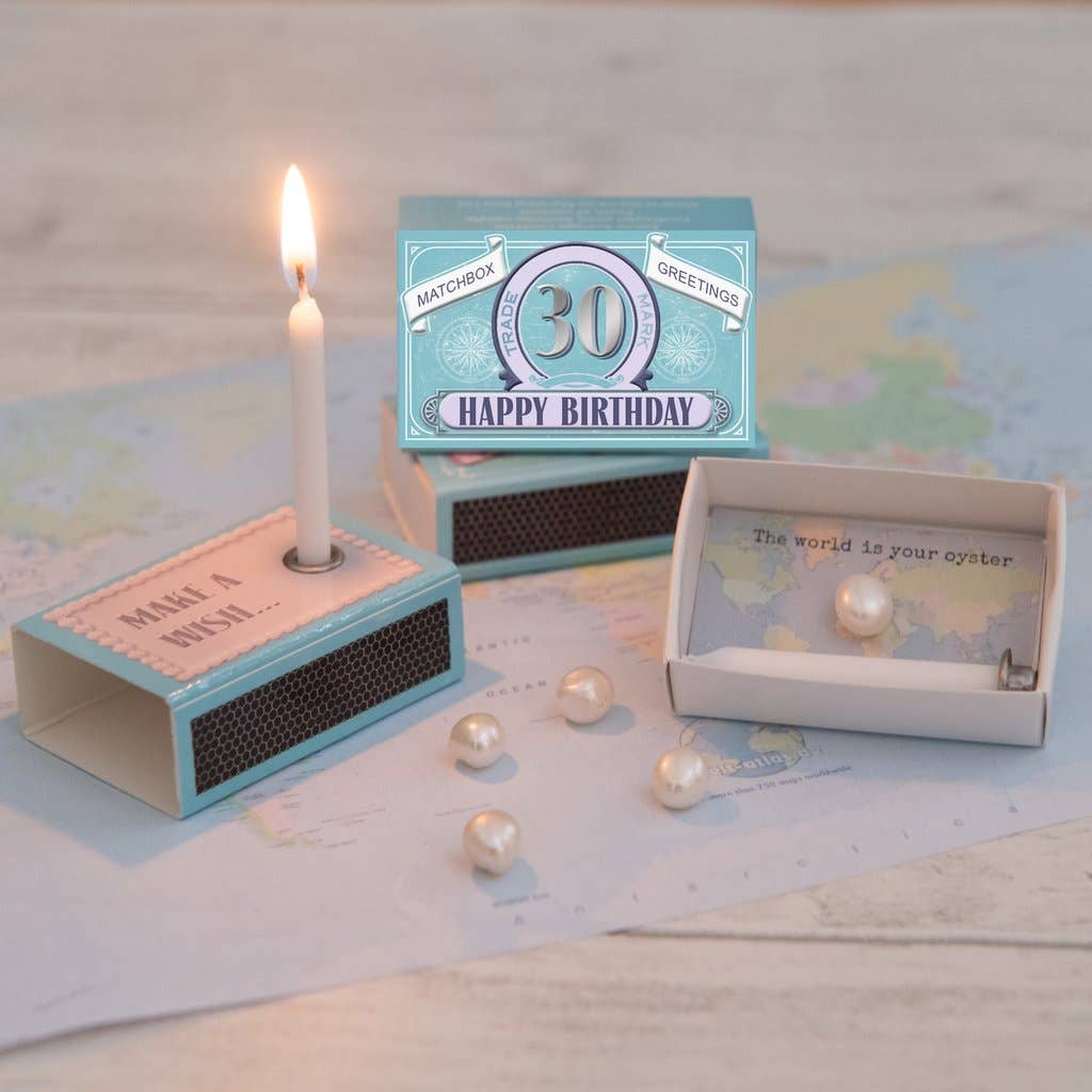 Happy 30th Birthday In A Matchbox