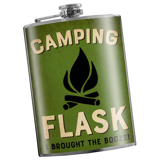 Camping Flask.. I Brought the Booze!