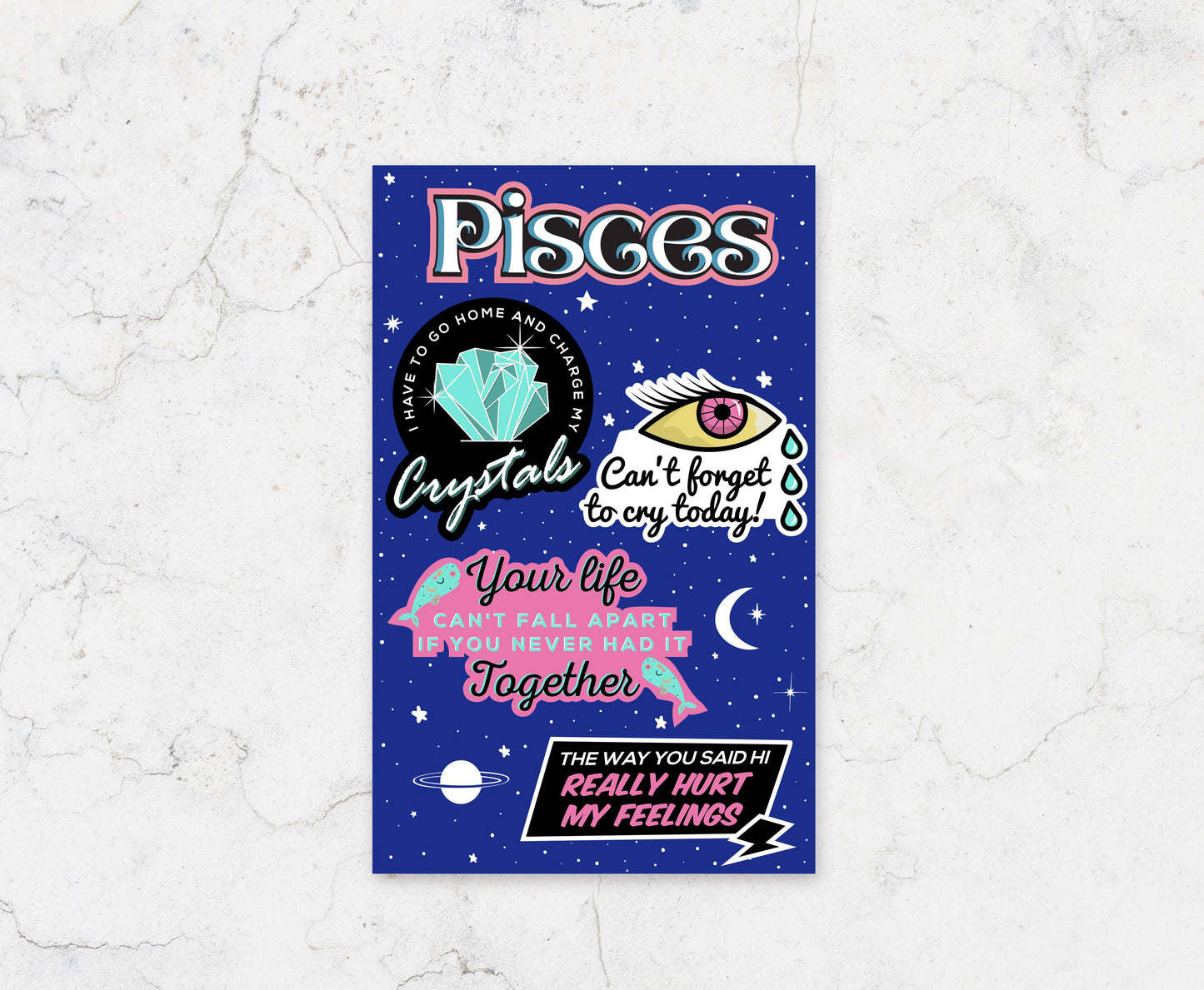 Pisces Sticker Sheet