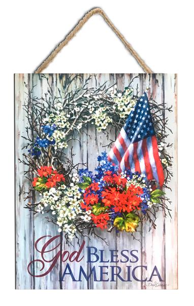 God Bless America Sign