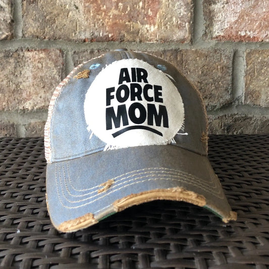 BohoGroove  - Air Force Mom, Air Force , Military, Armed Forces Hat