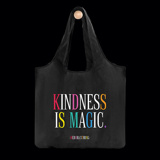 "kindness is magic" reusable bag