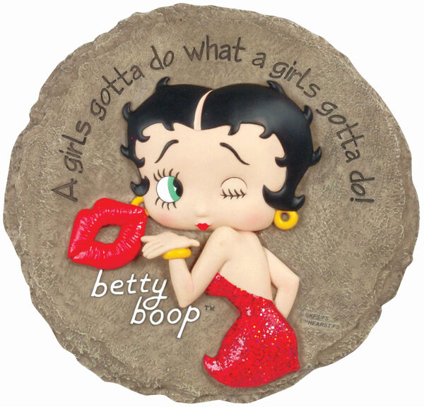 Betty Boop Stepping Stone