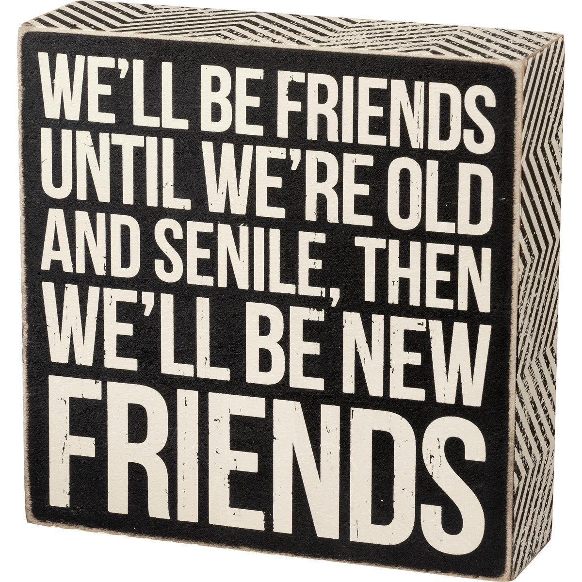 Box Sign - New Friends