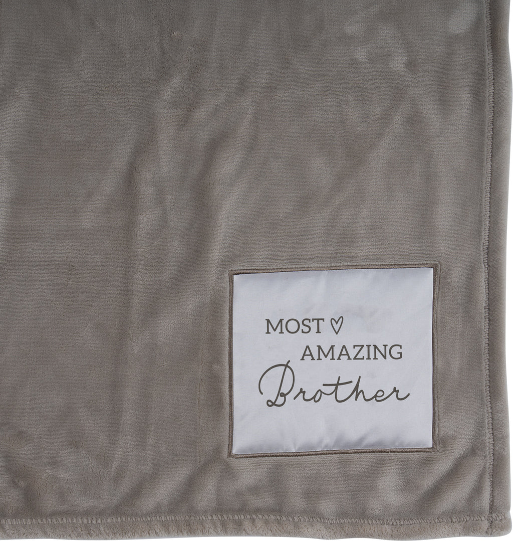 Most Amazing Brother Royal Plush Blanket