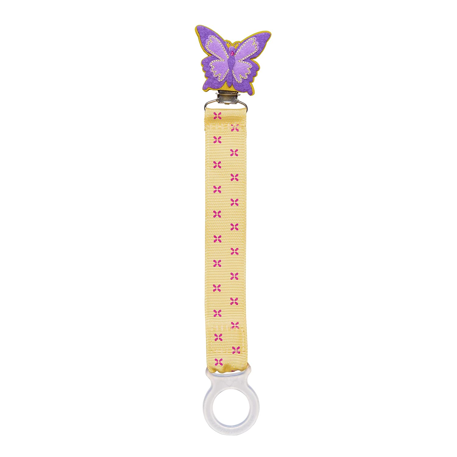 Butterfly Pacifier Clip