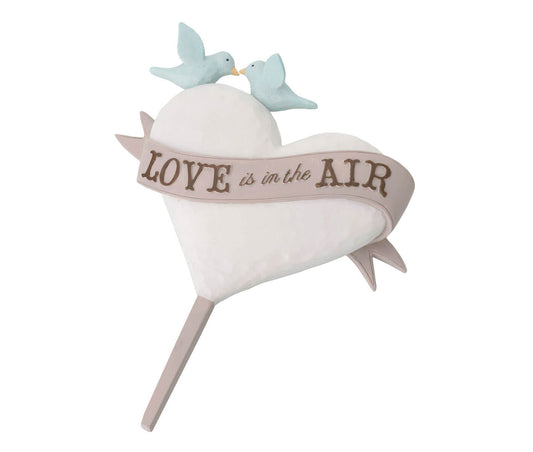 Love Is In The Air Birds Cake Topper