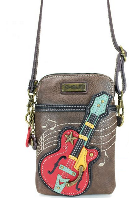 Guitar Cellphone Crossbody