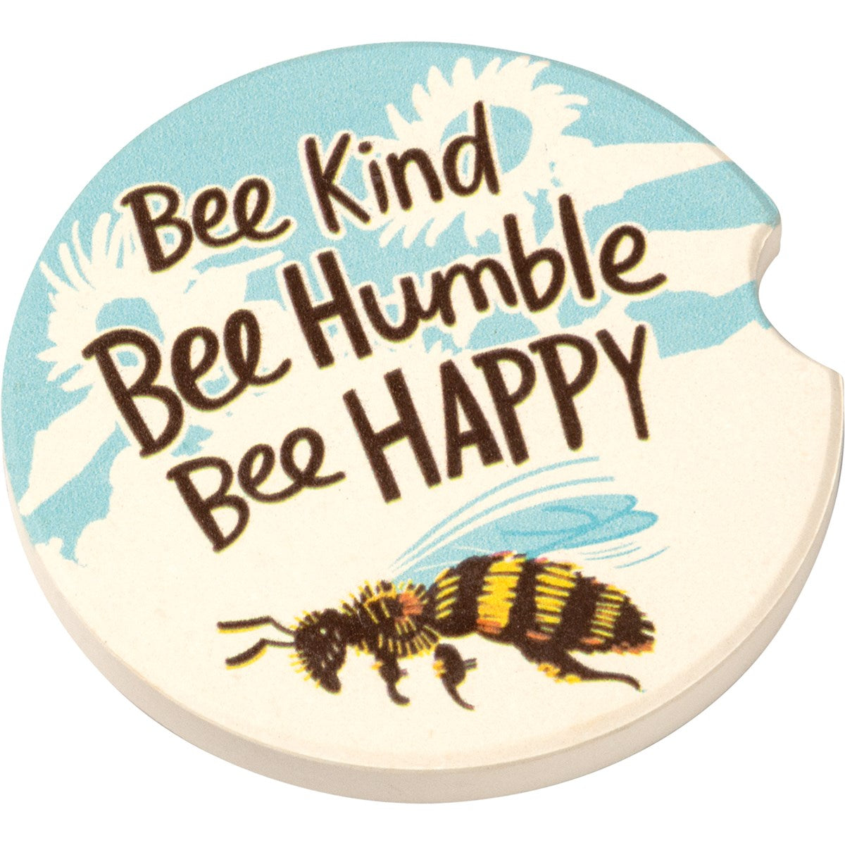 Car Coasters - Bee Kind Bee Humble Bee Happy