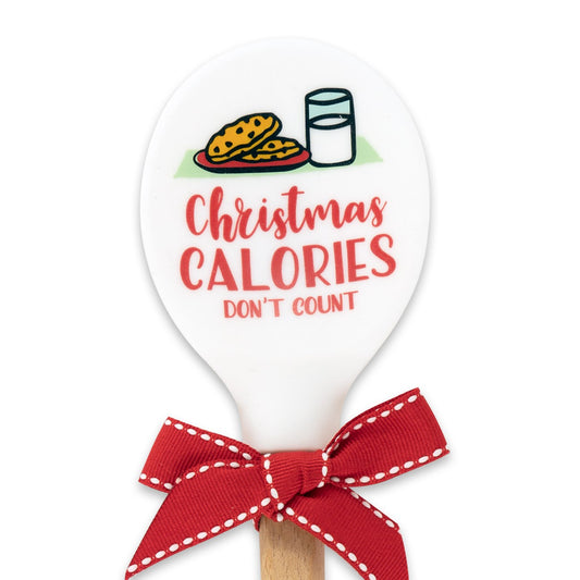 Christmas Calories Silicone Spoon