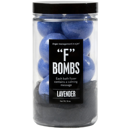 F Bomb™  Jar 8 da bomb Bath Fizzers
