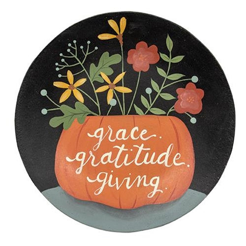 Grace, Gratitude and Giving Plate