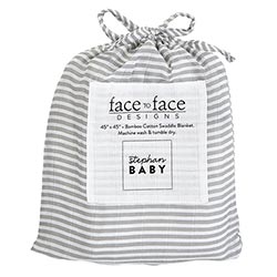 Face to Face Swaddle Blanket - Little Light of Mine