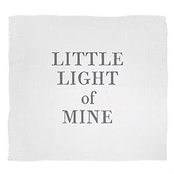 Face to Face Swaddle Blanket - Little Light of Mine