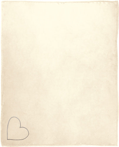 Love You Grandma Royal Plush Blanket Cream