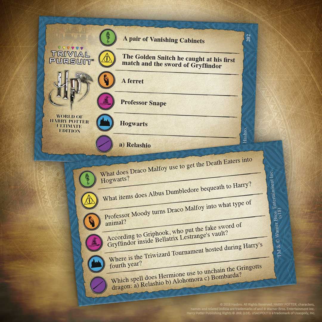 TRIVIAL PURSUIT®: World of Harry Potter™ Ultimate Edition
