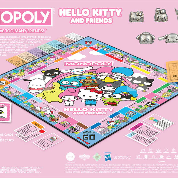 Monopoly®: Hello Kitty & Friends