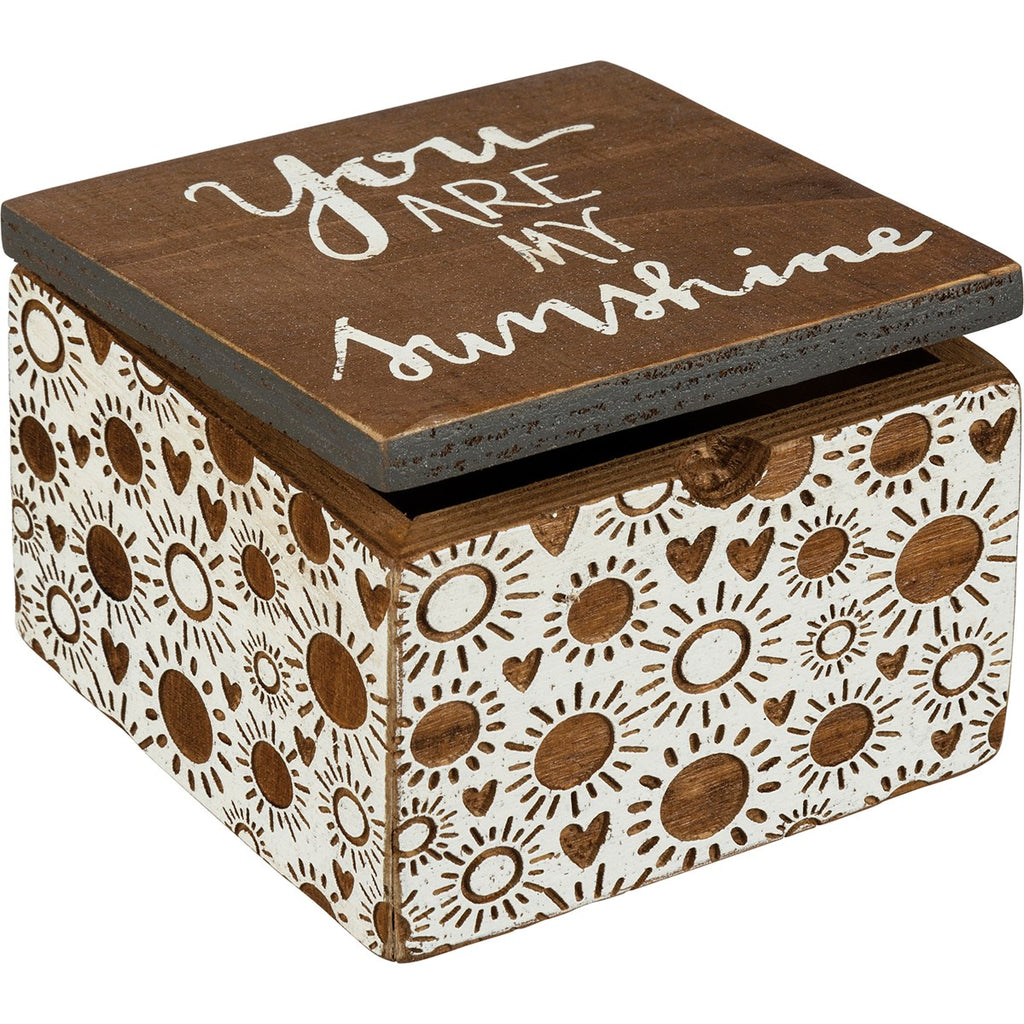 Hinged Box - You Are My Sunshine