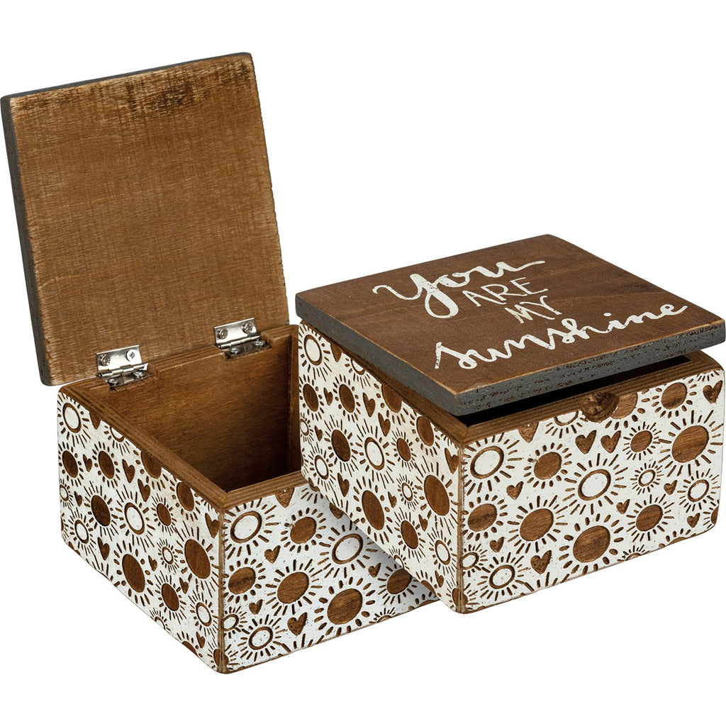 Hinged Box - You Are My Sunshine