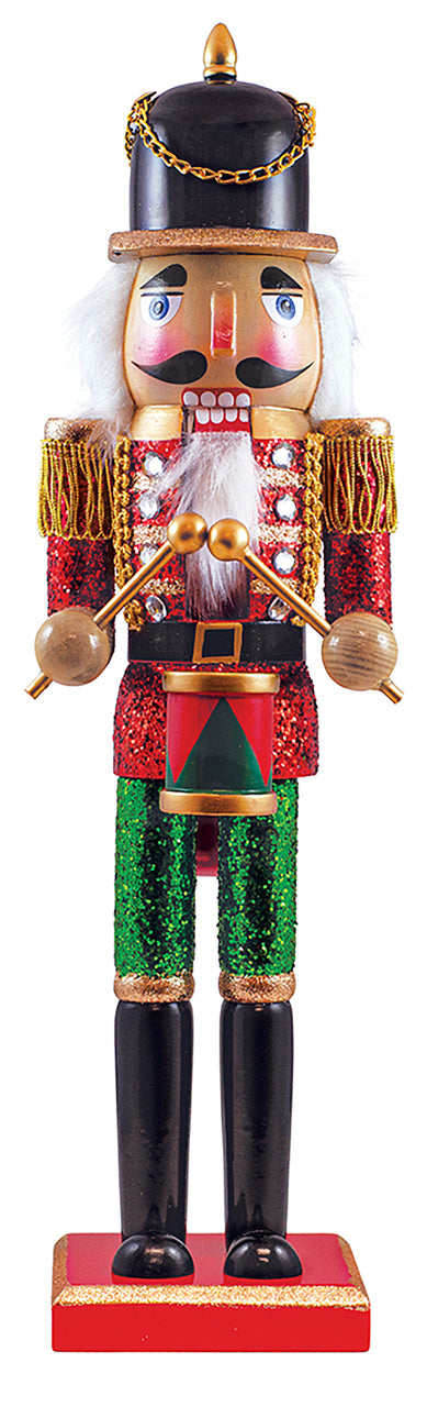 Holiday Painted Collectibles - Drummer Nutcracker