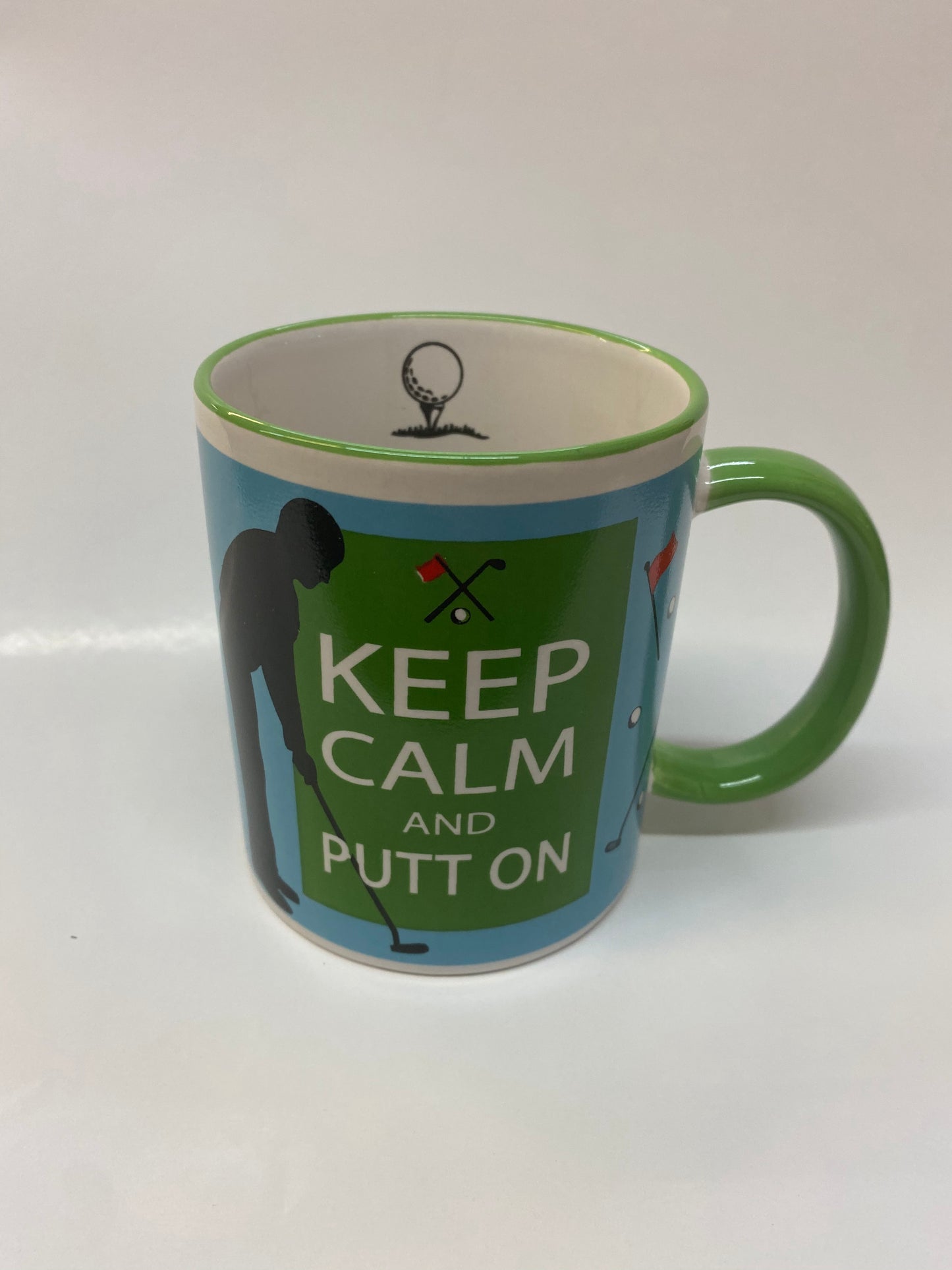 Keep Calm and Putt On Golf Coffee Mug