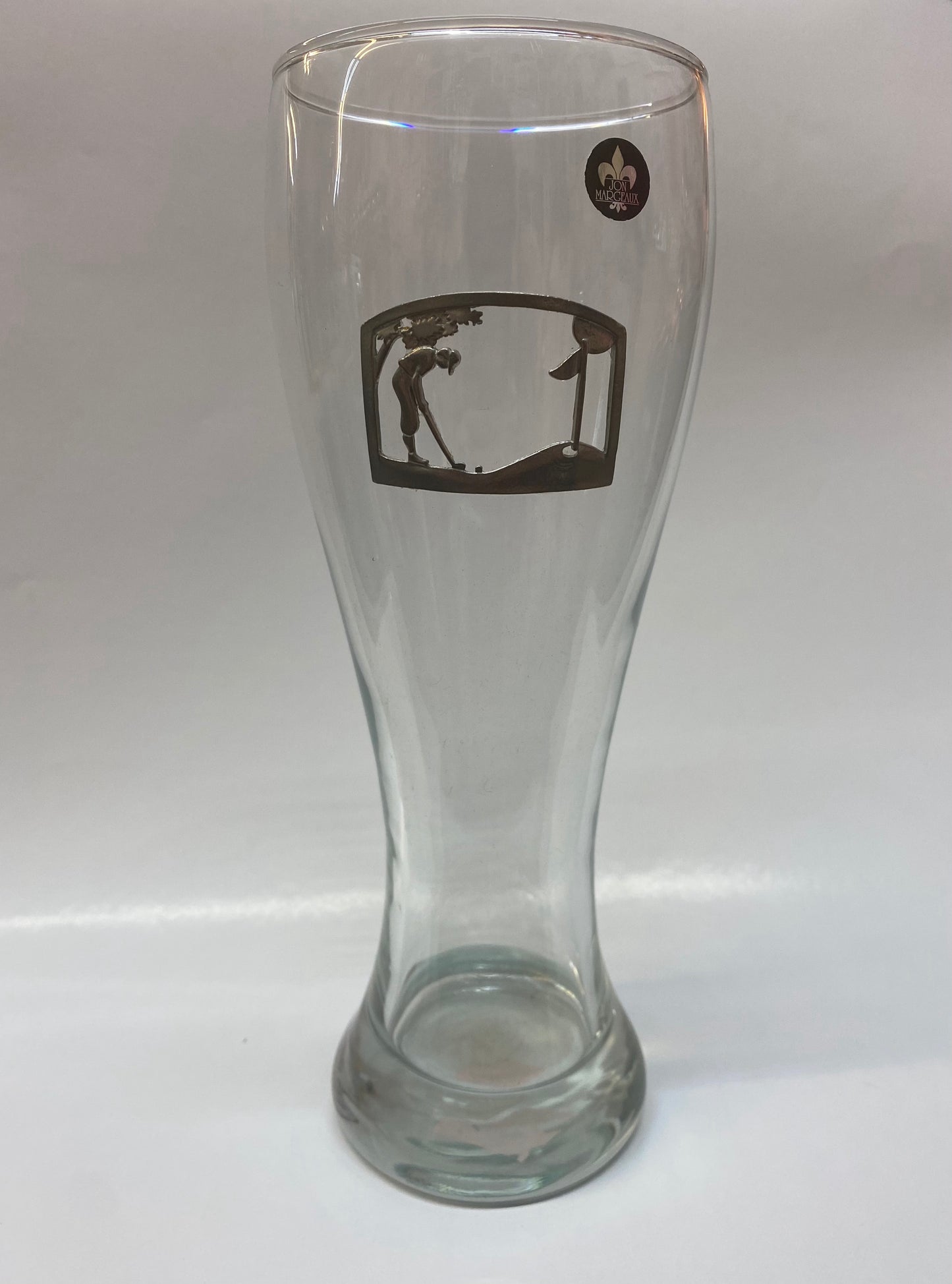 Tall Pilsner Glass- Golf Theme