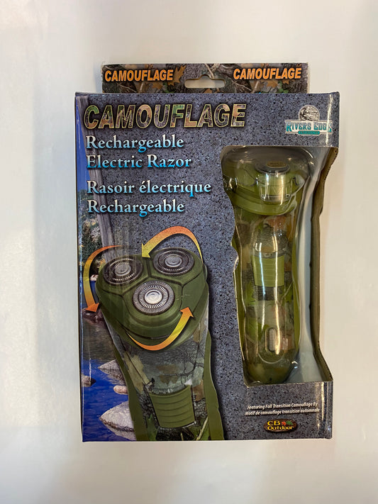 Rivers Edge Products Camouflage Rechargeable Electric Razor