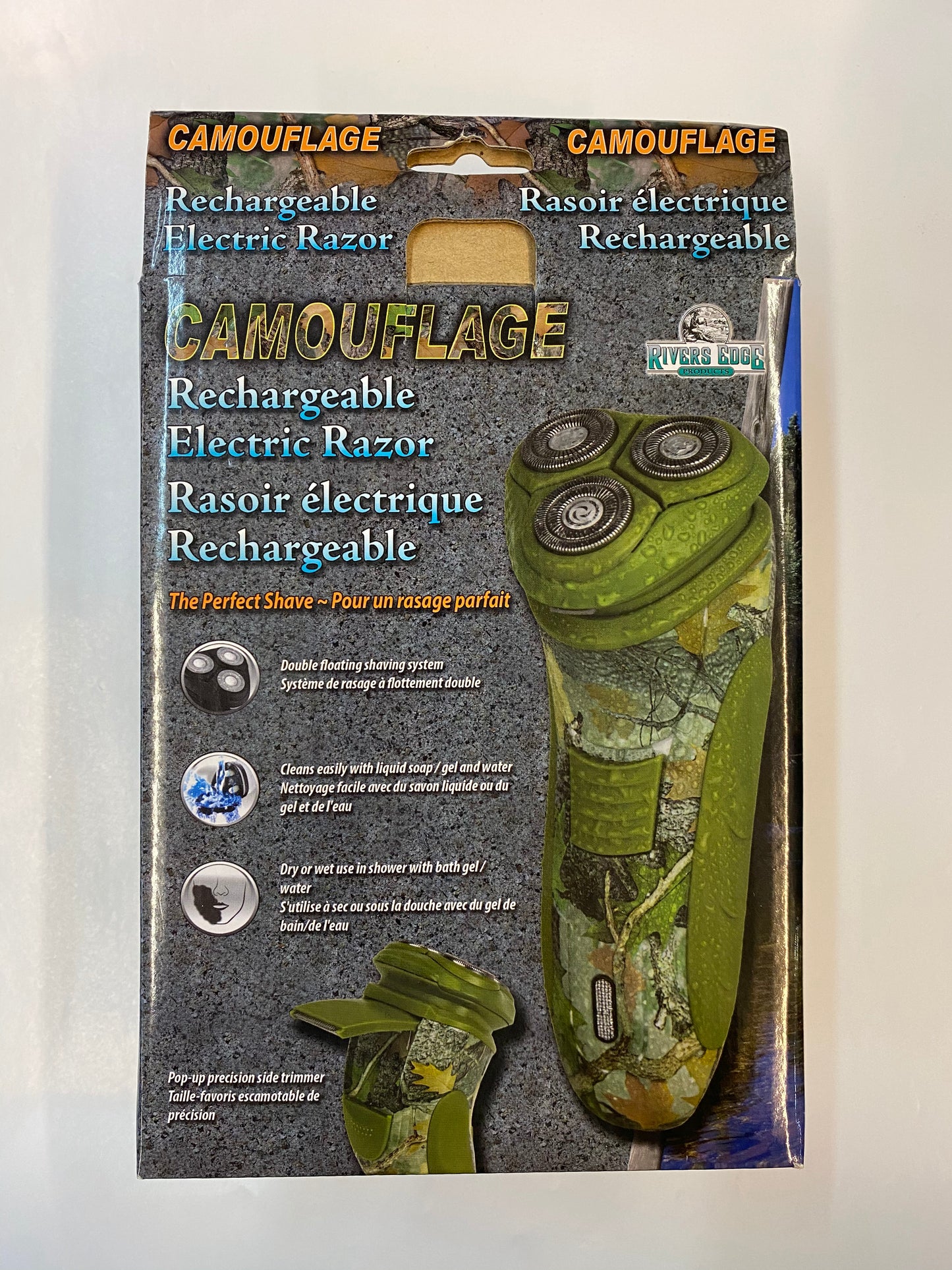 Camouflage Rechargeable Electric Razor