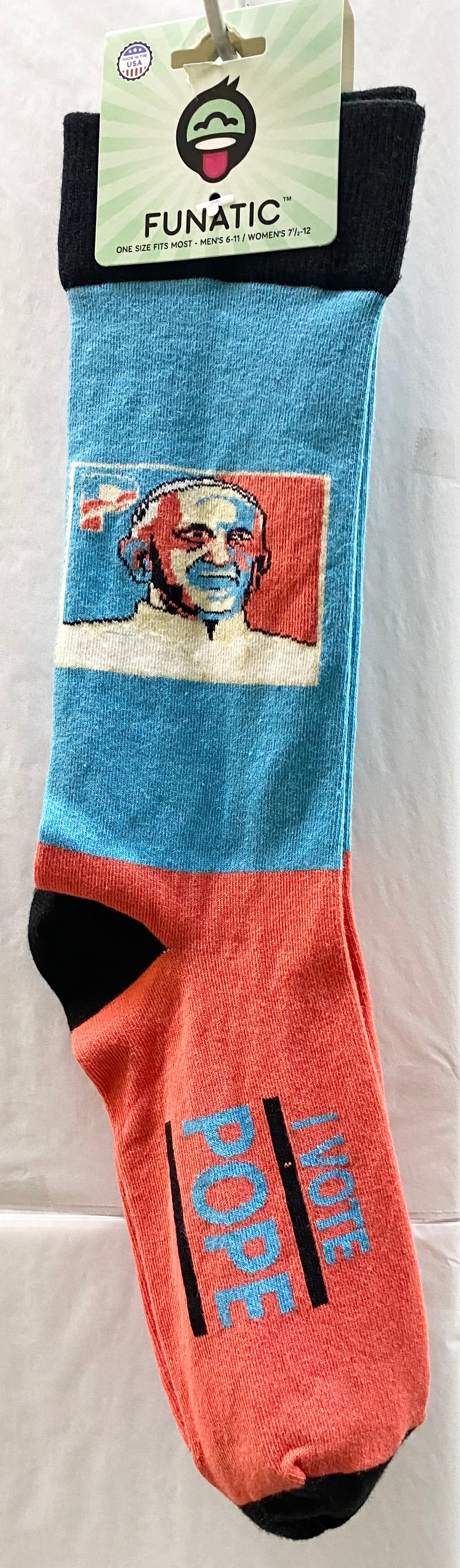 I Vote Pope Socks